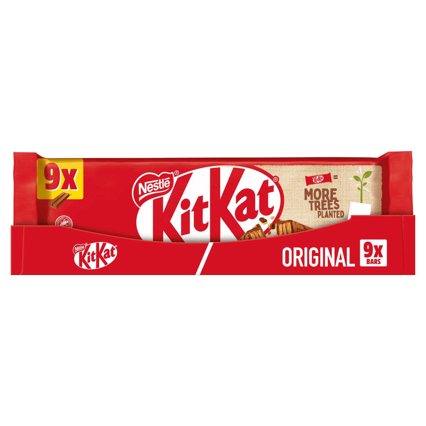 KitKat 2 Finger Original 9 x 20.7g (186.3g) - UK Food & Drink - 7613036099400