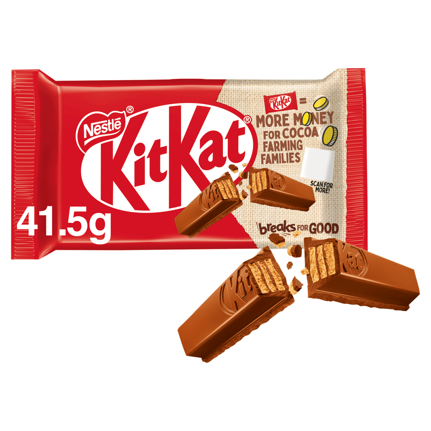 KitKat 41.5g - UK Food & Drink - 7613035220065