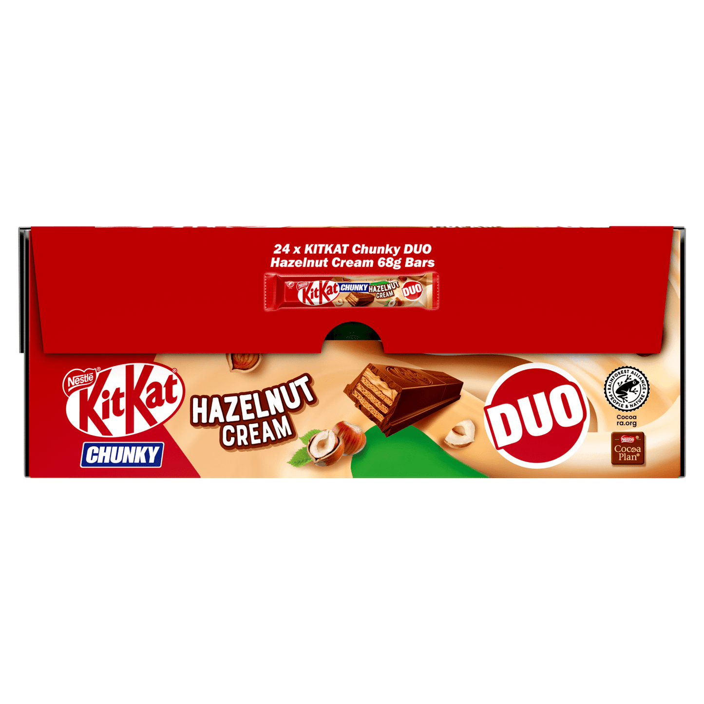 Kitkat Chunky Hazelnut Cream Duo 68g - UK Food & Drink - 3800020441749
