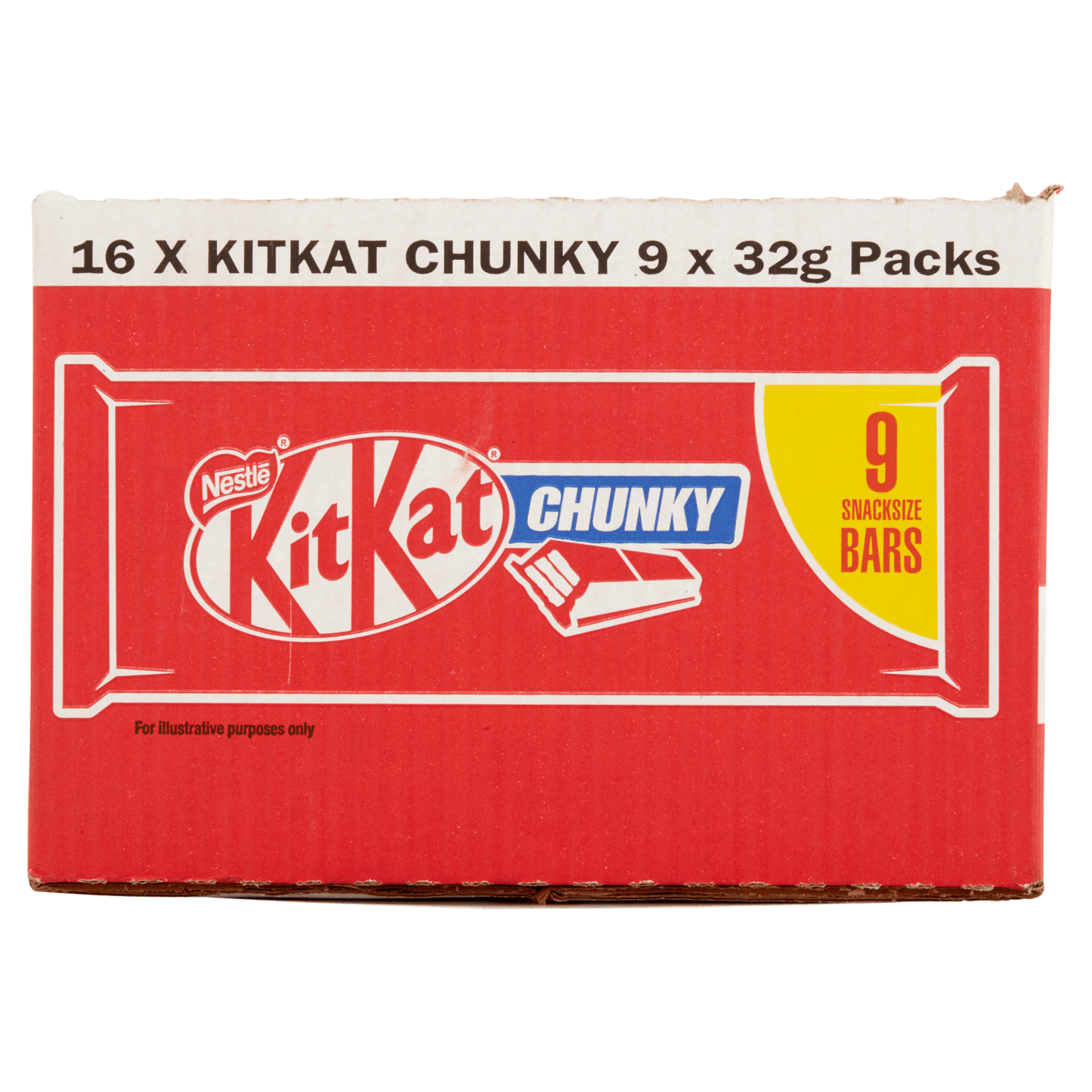 KitKat Chunky Milk Chocolate Bar 9 x 32g (288g) - UK Food & Drink - 7613036041683