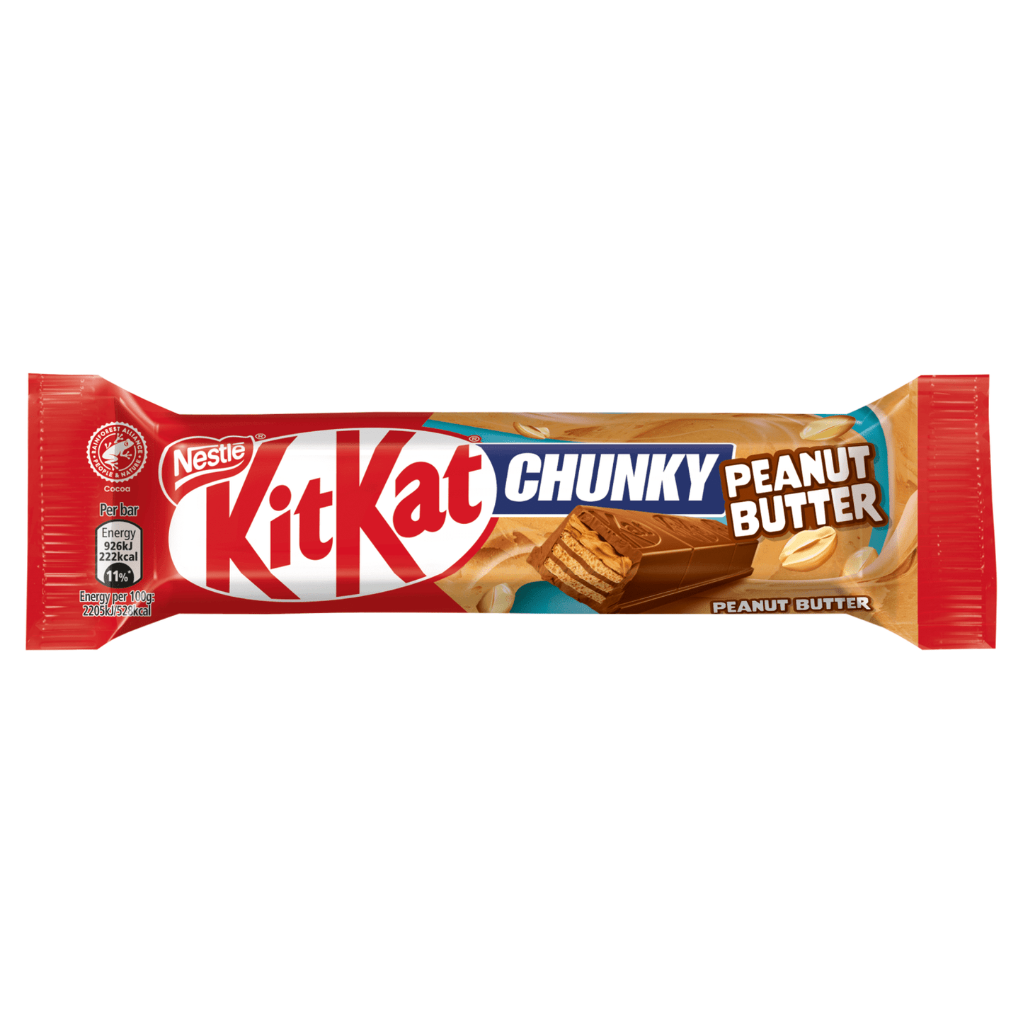 KitKat Chunky Peanut Butter Chocolate Bar 42g - UK Food & Drink - 3800020415009