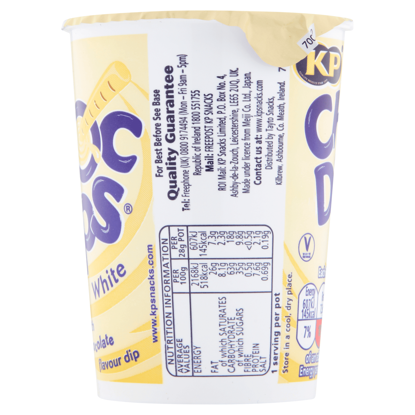 KP Choc Dips White 28g - UK Food & Drink - 50237876