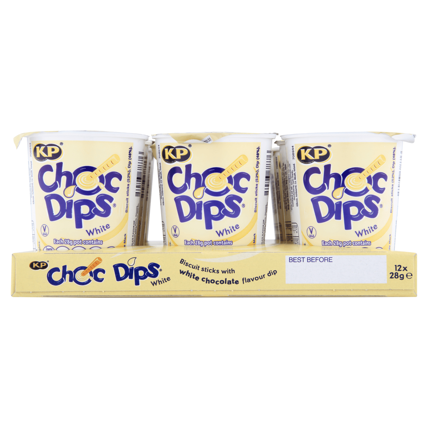 KP Choc Dips White 28g - UK Food & Drink - 50237876