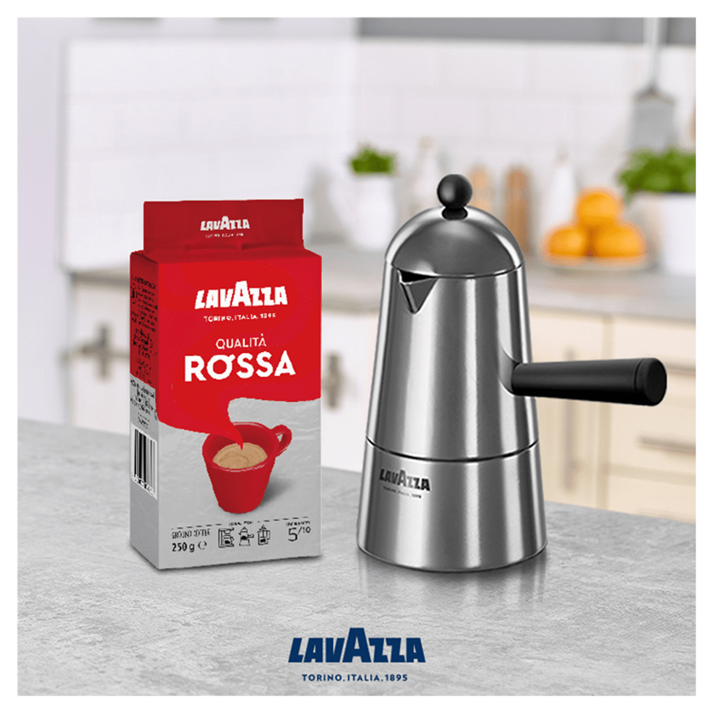 Lavazza Qualità Rossa Ground Coffee 250g - UK Food & Drink - 8000070036864