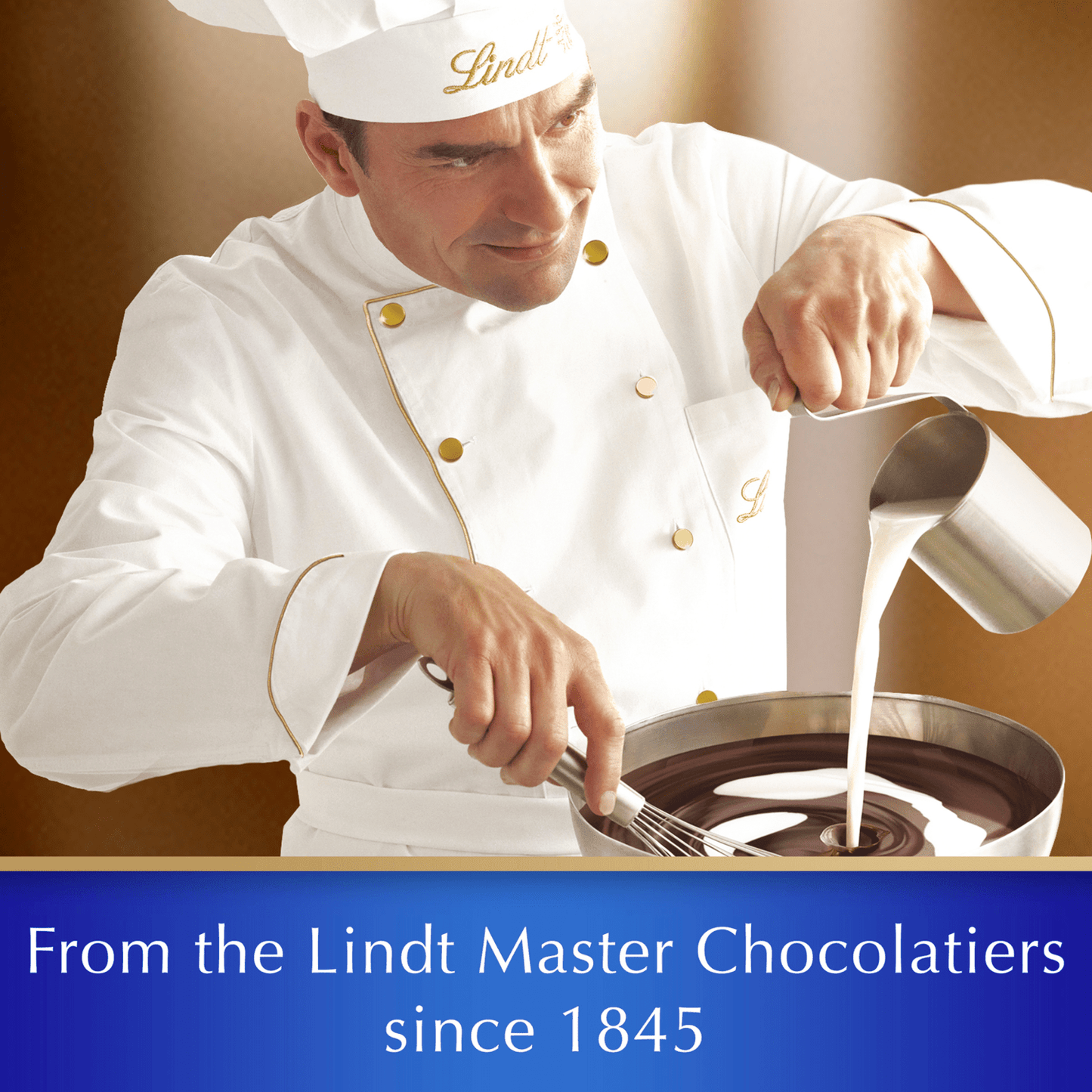 Lindt Classic Recipe Milk Hazelnut Chocolate Bar 100g - UK Food & Drink - 3046920021890