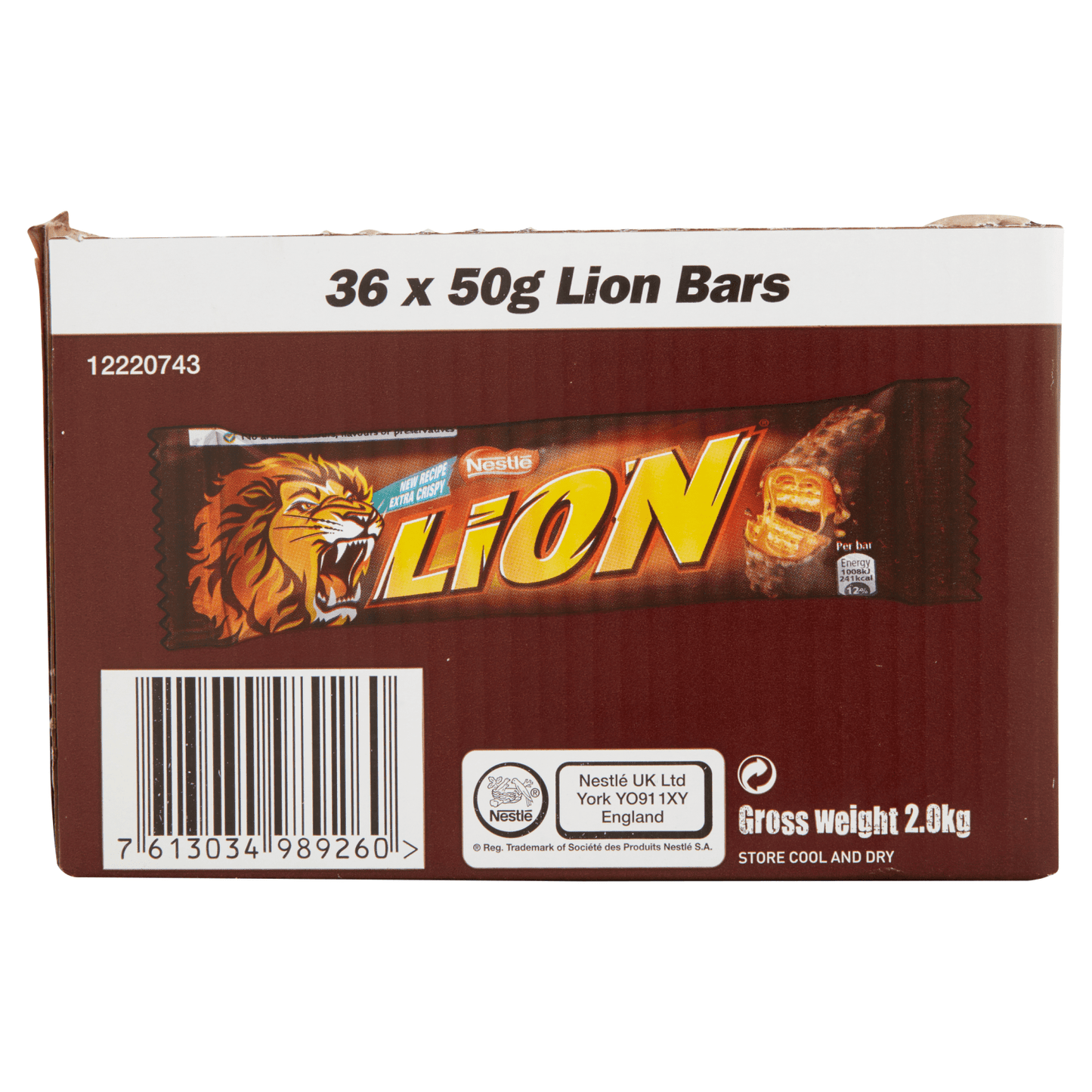 Lion 50g - UK Food & Drink - 7613034989253