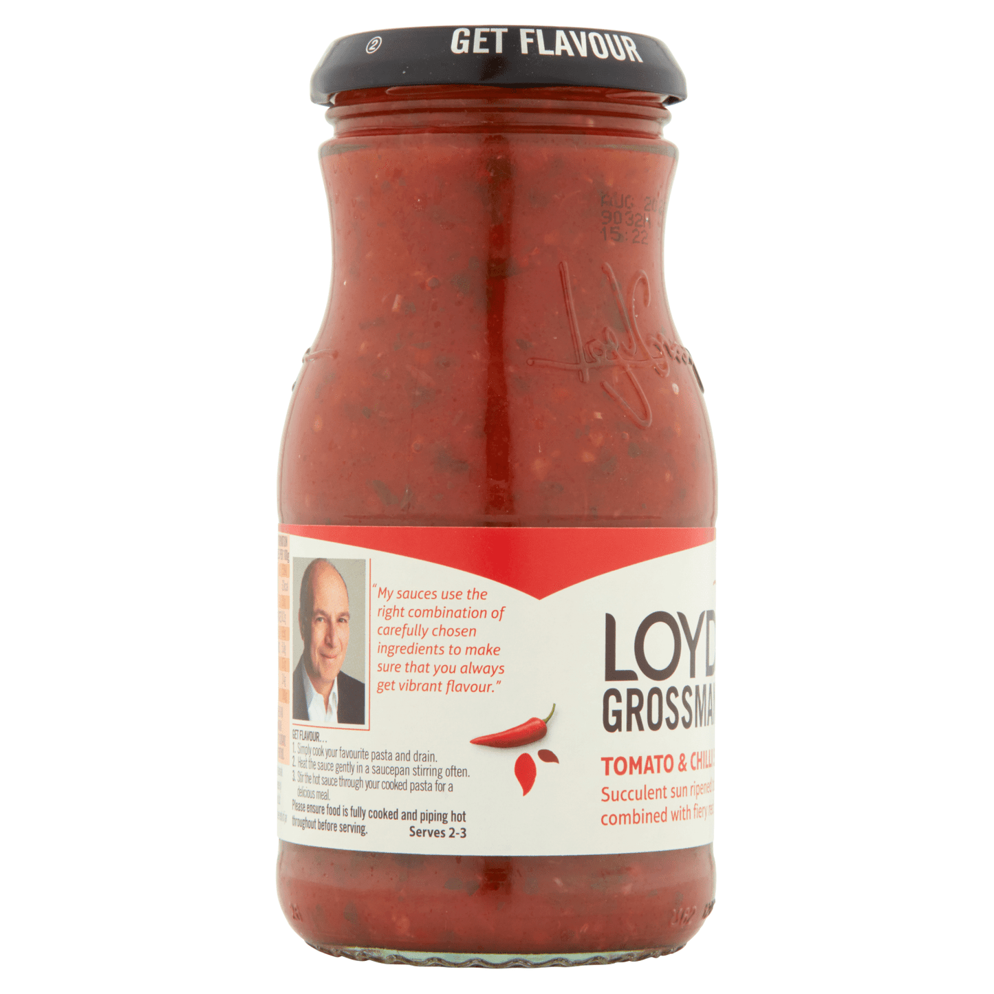 Loyd Grossman Tomato & Chilli Sauce 350g - UK Food & Drink - 5000354168543
