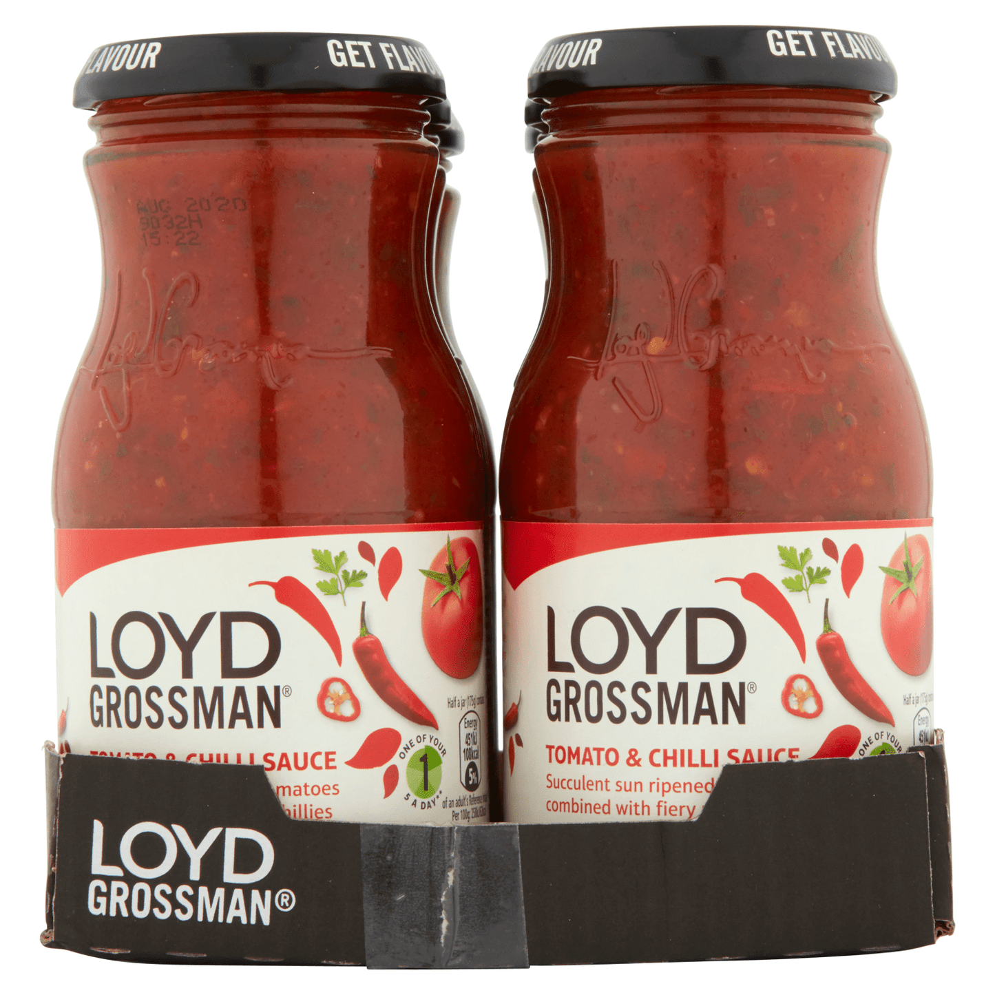 Loyd Grossman Tomato & Chilli Sauce 350g - UK Food & Drink - 5000354168543