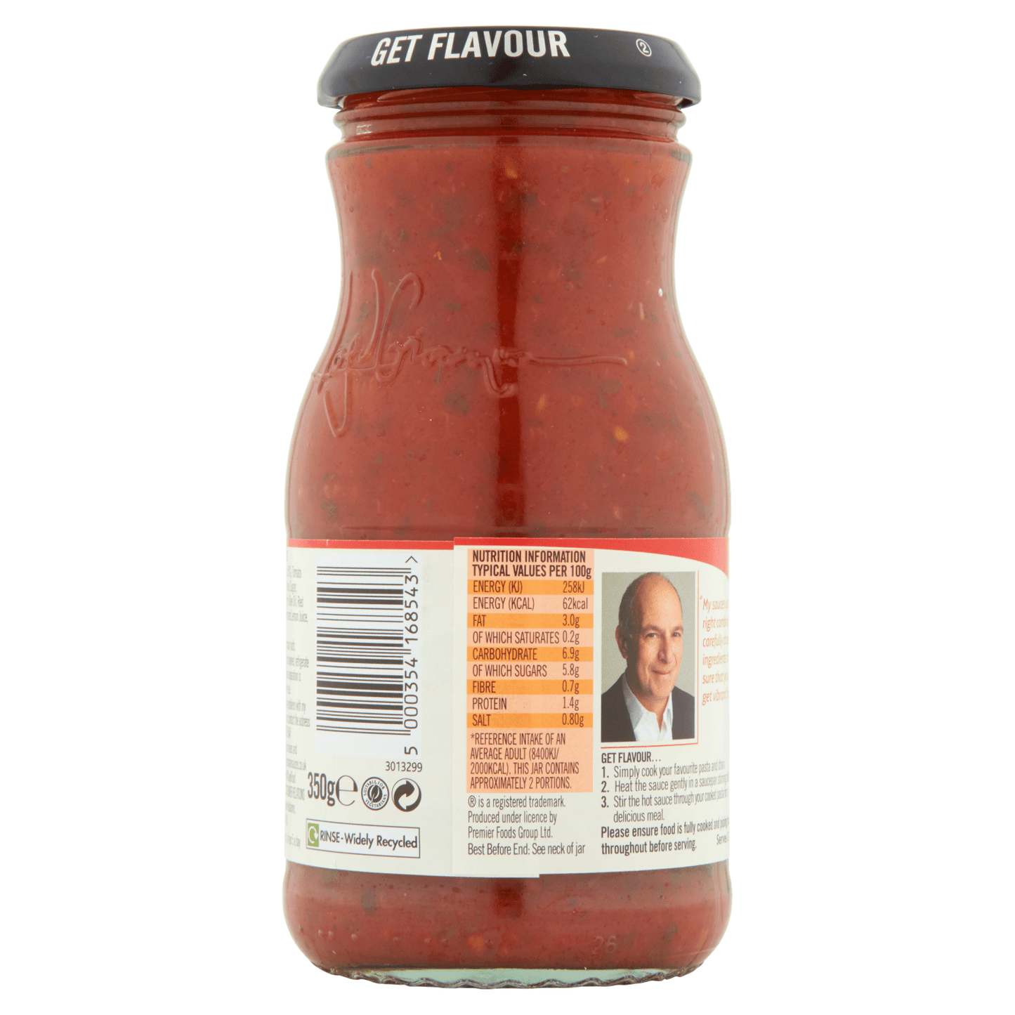 Loyd Grossman Tomato & Chilli Sauce 350g - UK Food & Drink - 5000354168543