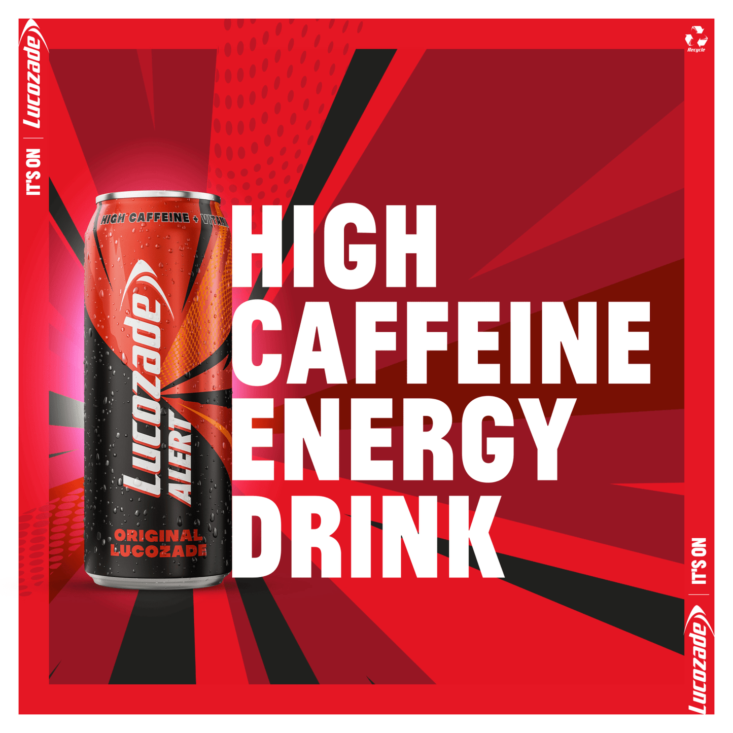 Lucozade Alert Original Energy Drink 500ml £1 PMP - UK Food & Drink - 5054267012950