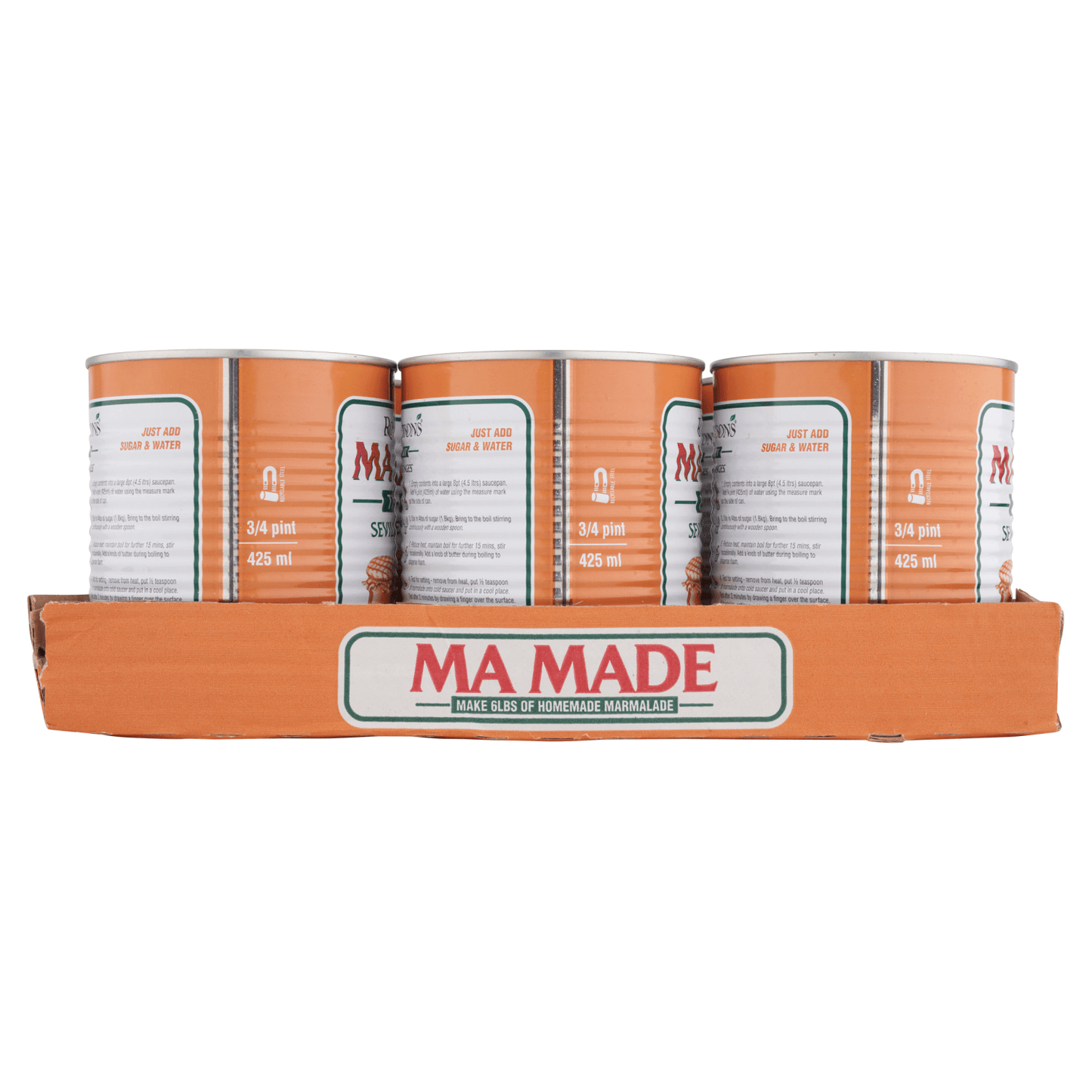 MaMade Thin Cut Seville Oranges 850g - UK Food & Drink - 5000126093165