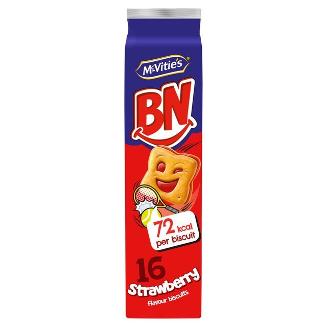 McVitie's BN 16 Strawberry Flavour Biscuits 285g - UK Food & Drink - 5000168041629