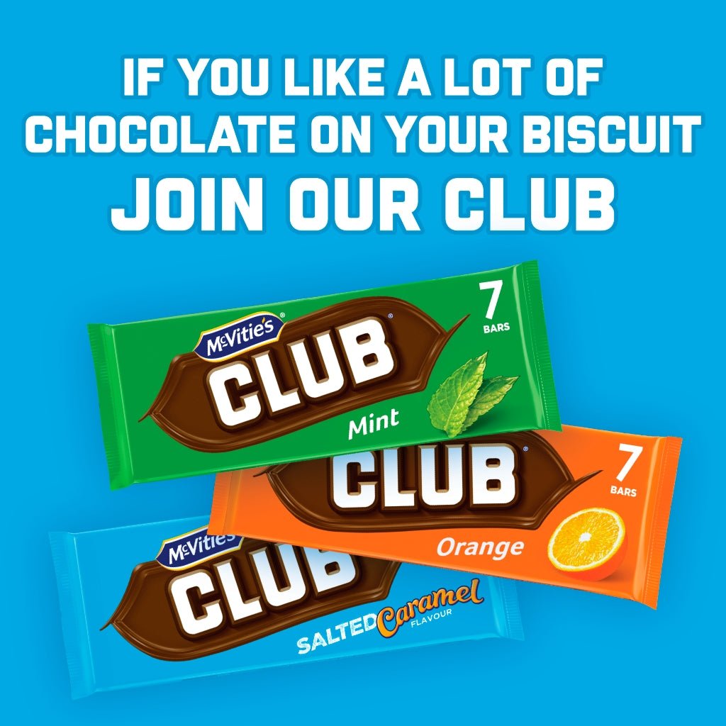 McVitie's Club Salted Caramel Bars 7 x 22g (154g) - UK Food & Drink - 5000168031521