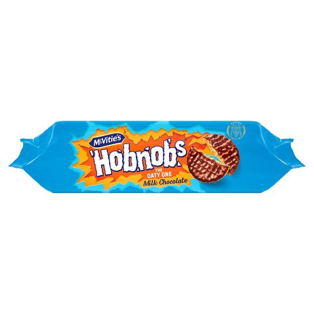 McVitie's Hobnobs Milk Chocolate Biscuits 262g - UK Food & Drink - 5000168176833