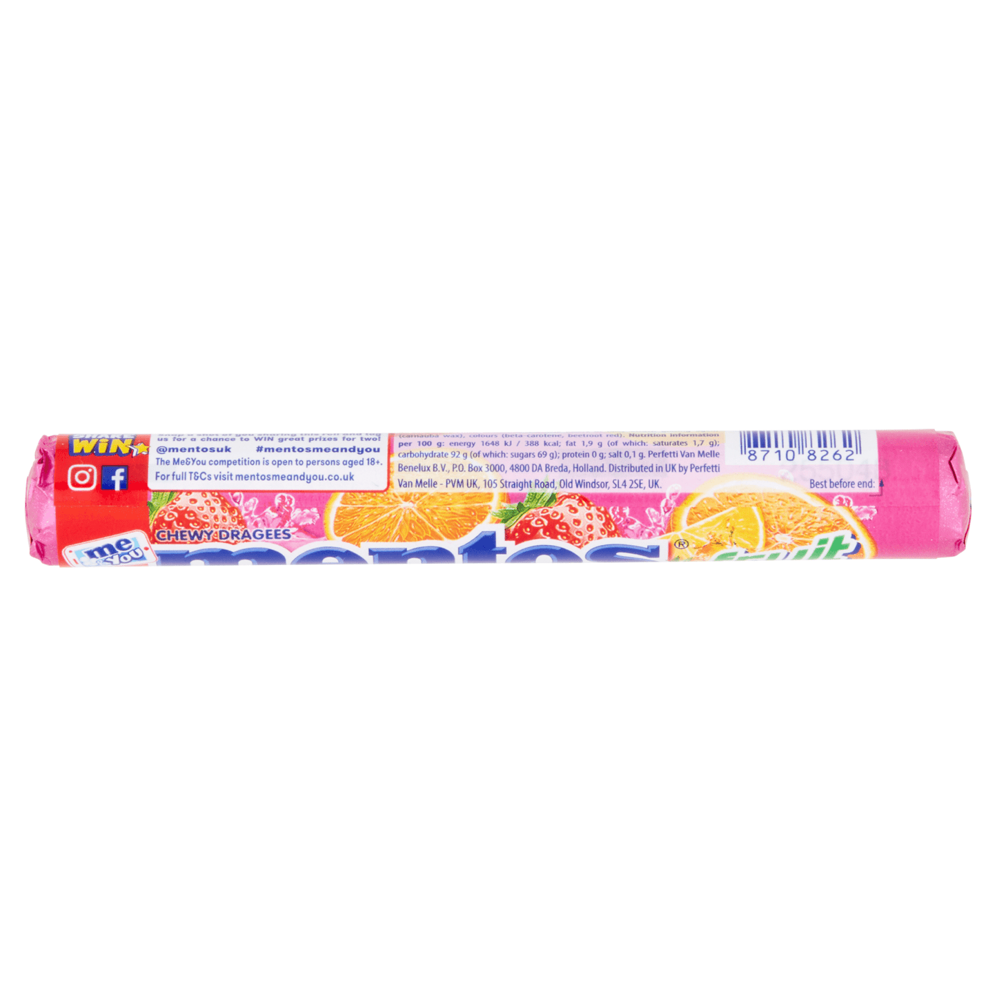 Mentos Fruit 38g - UK Food & Drink - 87108262