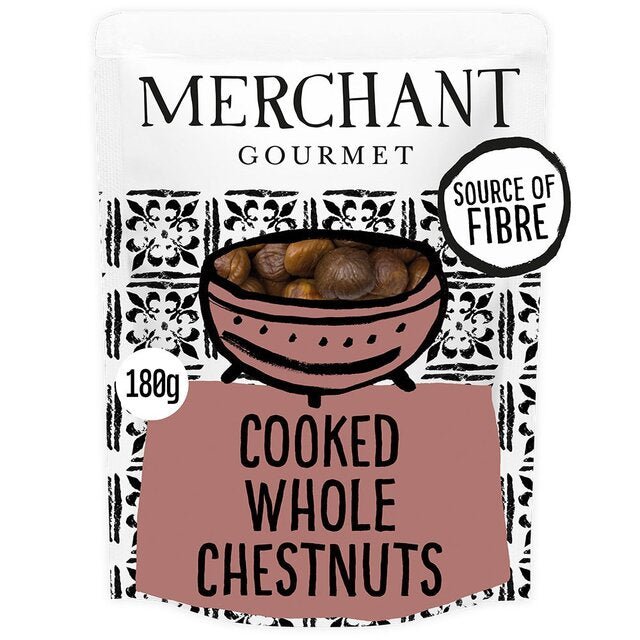 Merchant Gourmet Whole Chestnuts 180g - UK Food & Drink - 5056215600233