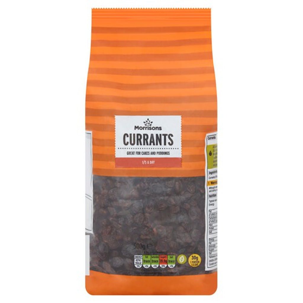 Morrisons Currants 500g - UK Food & Drink - 5010251552567