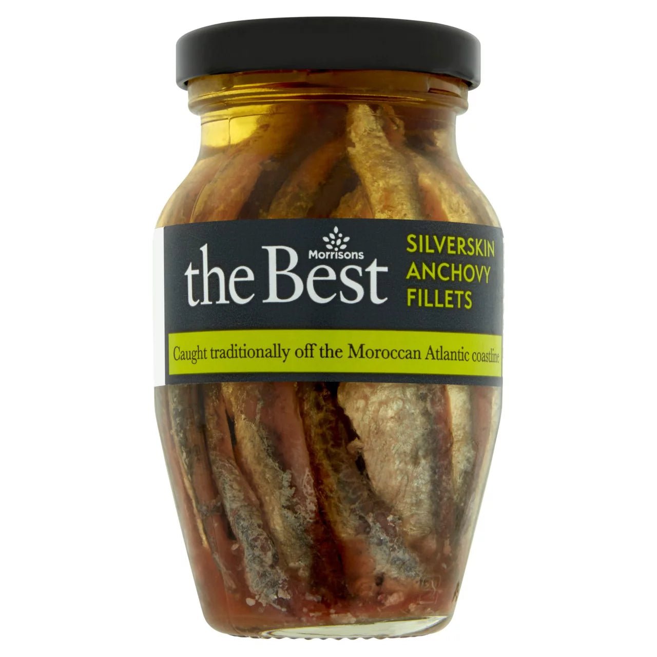 Morrisons The Best Silverskin Anchovy Fillets 155g - UK Food & Drink - 5010251738855