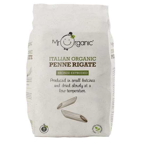 Mr Organic Italian Organic Penne Rigate 500g - UK Food & Drink - 5060178070965