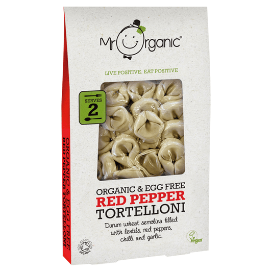 Mr Organic Red Pepper Tortelloni 250g - UK Food & Drink - 5060178074291