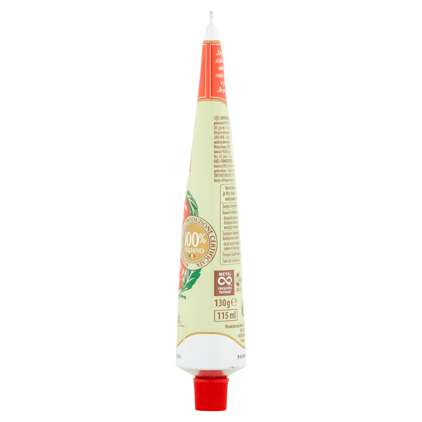 Mutti Tomato Puree Paste 130g - UK Food & Drink - 80042532
