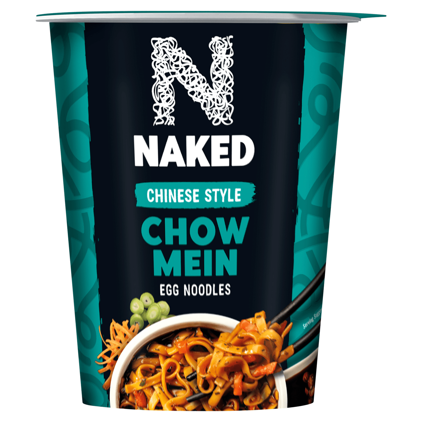 Naked Noodle Chow Mein Pot Snack 78g - UK Food & Drink - 5050665020429