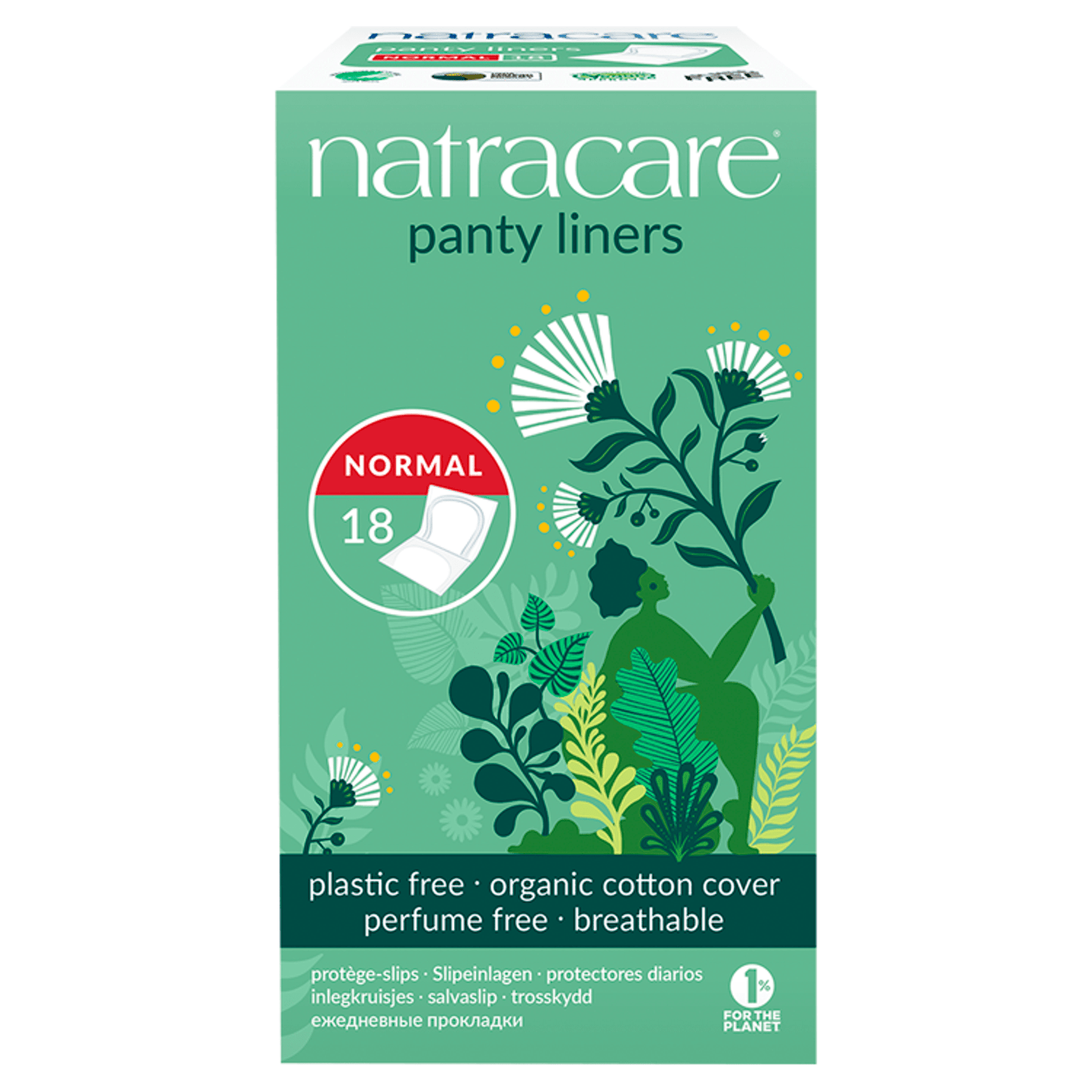 Natracare Panty Liner Normal Wrapped - UK Food & Drink - 782126003126