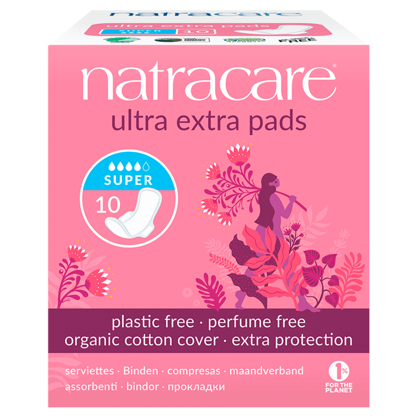 Natracare Ultra Extra Pads Super - UK Food & Drink - 782126003287