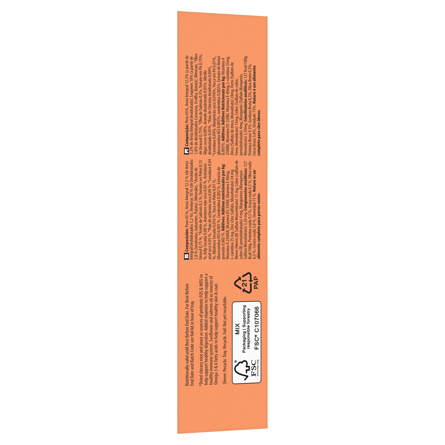 Naturo Natural Pet Food Turkey with Rice and Vegetables Senior Dog 8 Years+ 400g - UK Food & Drink - 5010708744002