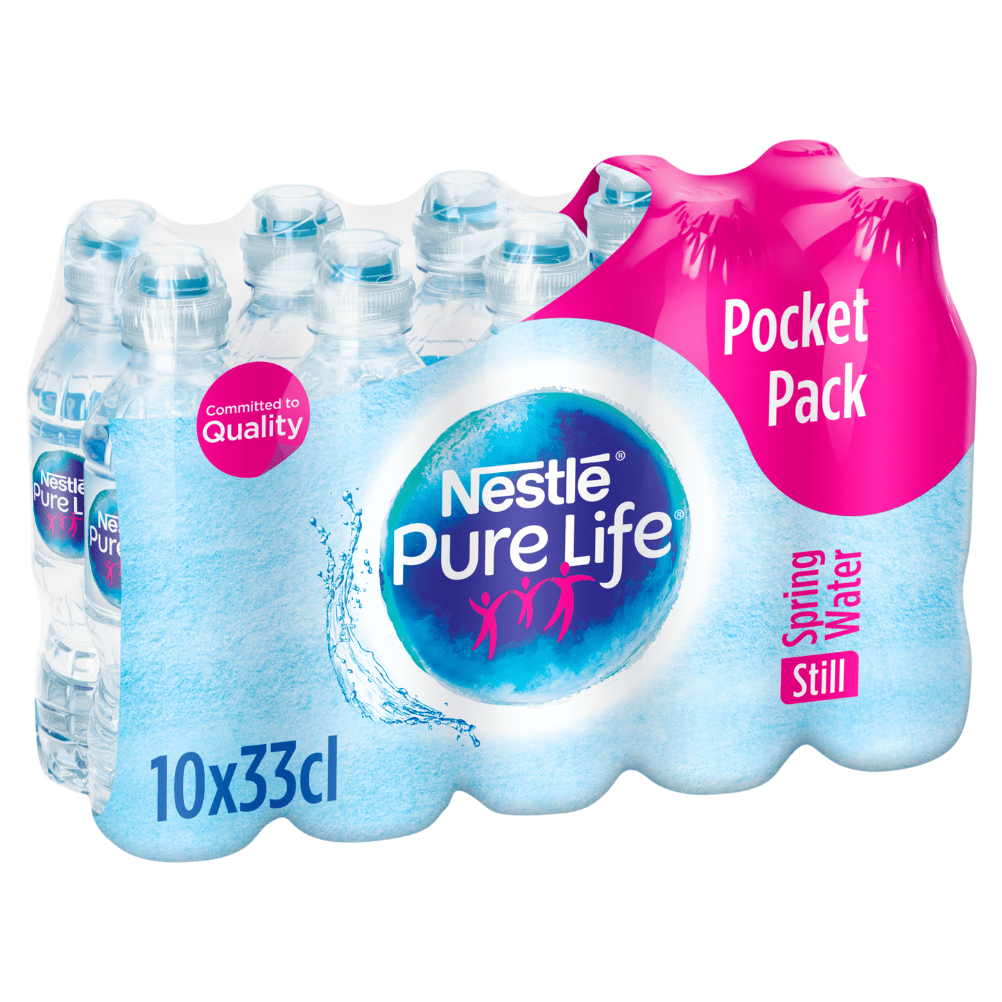 Nestlé Pure Life Still Spring Water 10 x 33cl - UK Food & Drink - 7613032377458