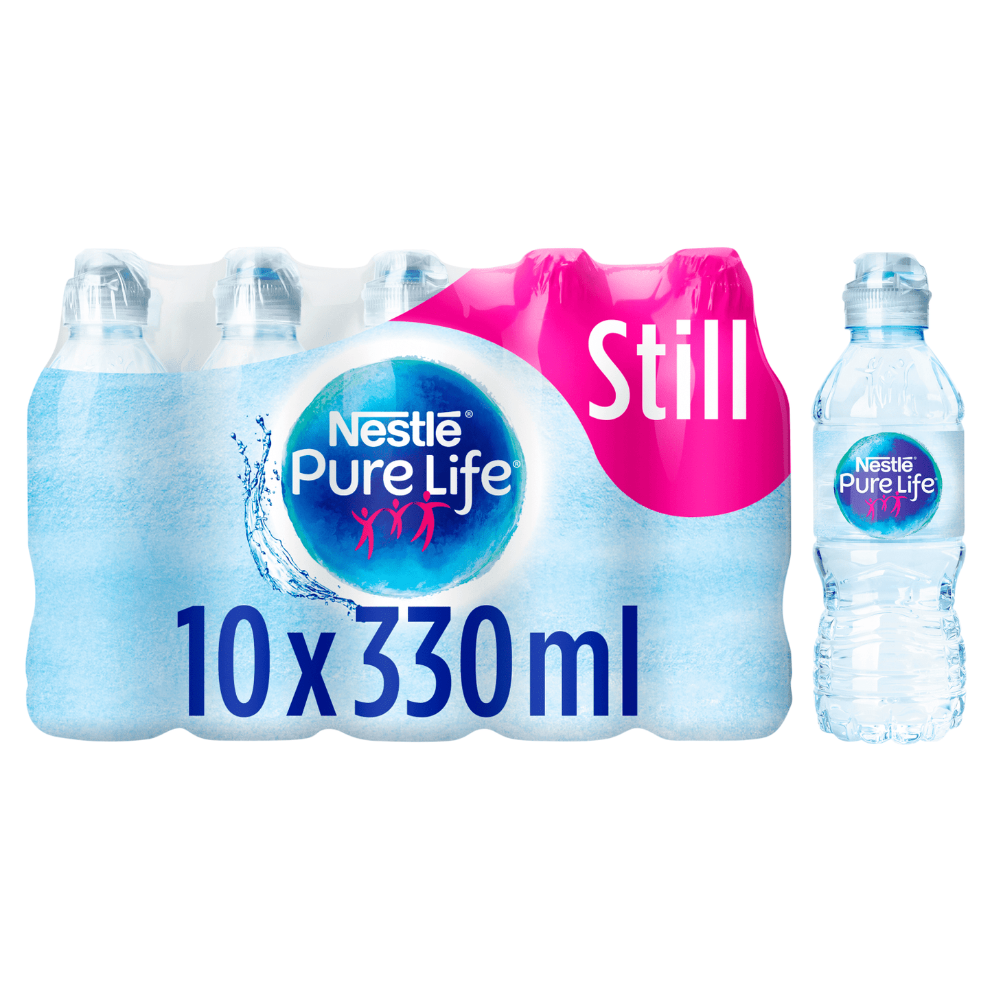Nestlé Pure Life Still Spring Water 10 x 33cl - UK Food & Drink - 7613032377458