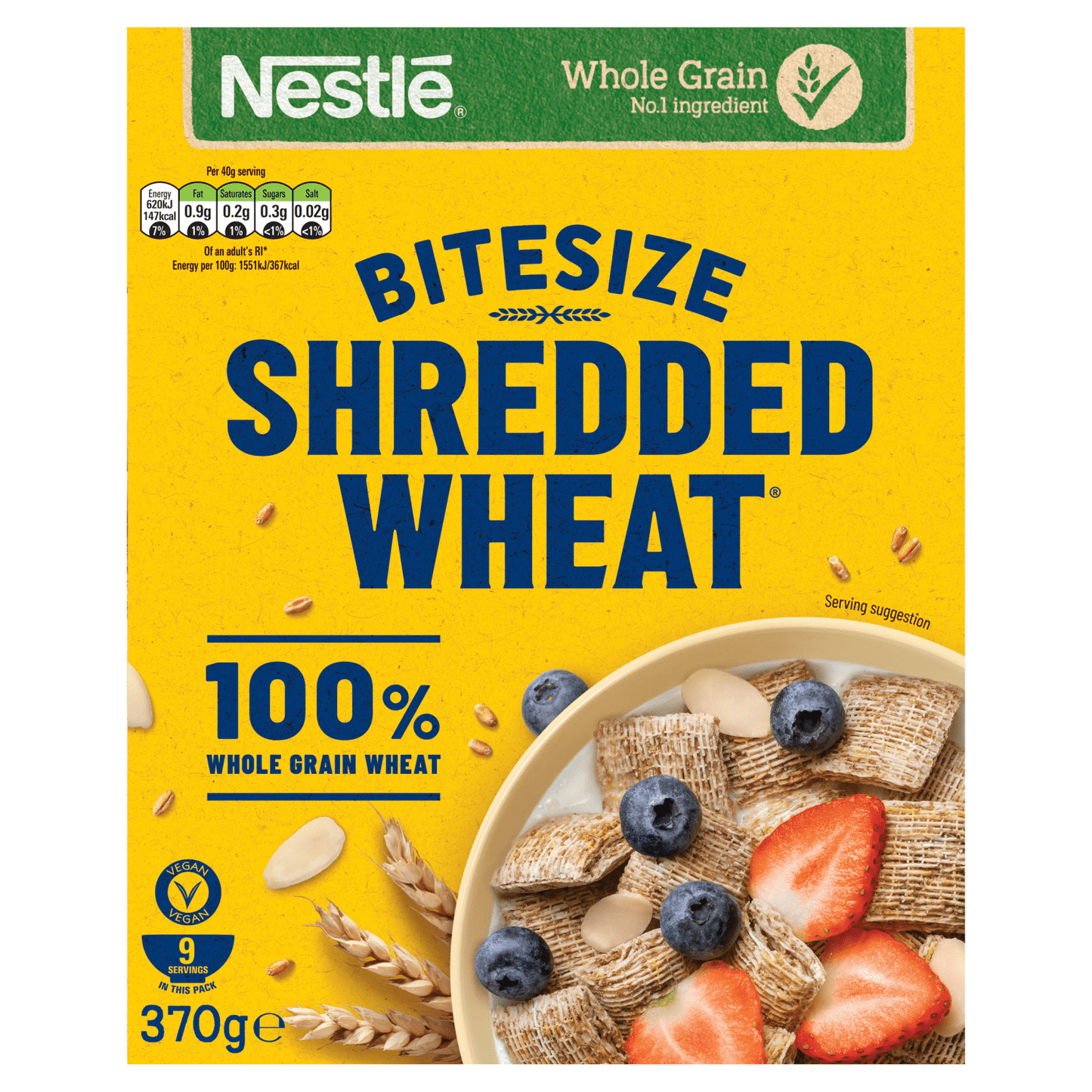Nestlé Shredded Wheat Bitesize 370g - UK Food & Drink - 7613287170989
