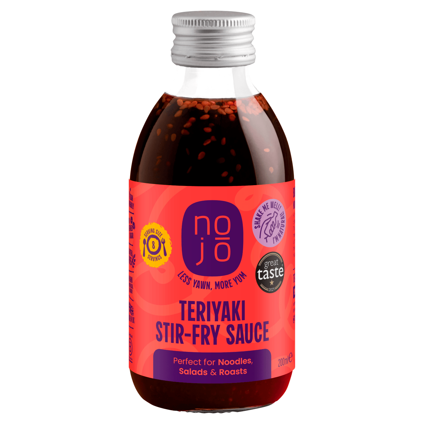 Nojō Teriyaki Stir - Fry Sauce 200ml - UK Food & Drink - 5060622270026