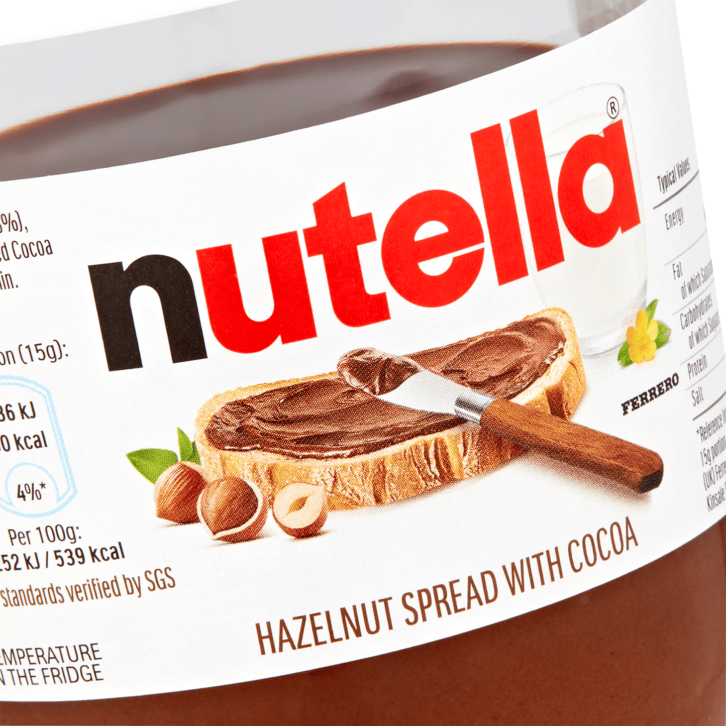 NUTELLA® Hazelnut Spread with Cocoa 200g - UK Food & Drink - 80135463
