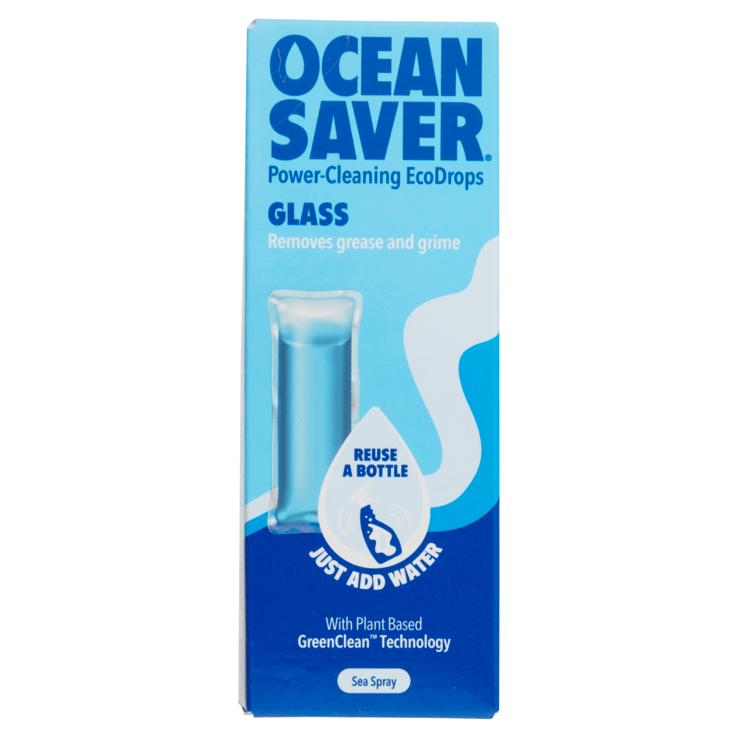 Oceansaver Glass Power - Cleaning EcoDrops Sea Spray 10ml - UK Food & Drink - 5060727260045