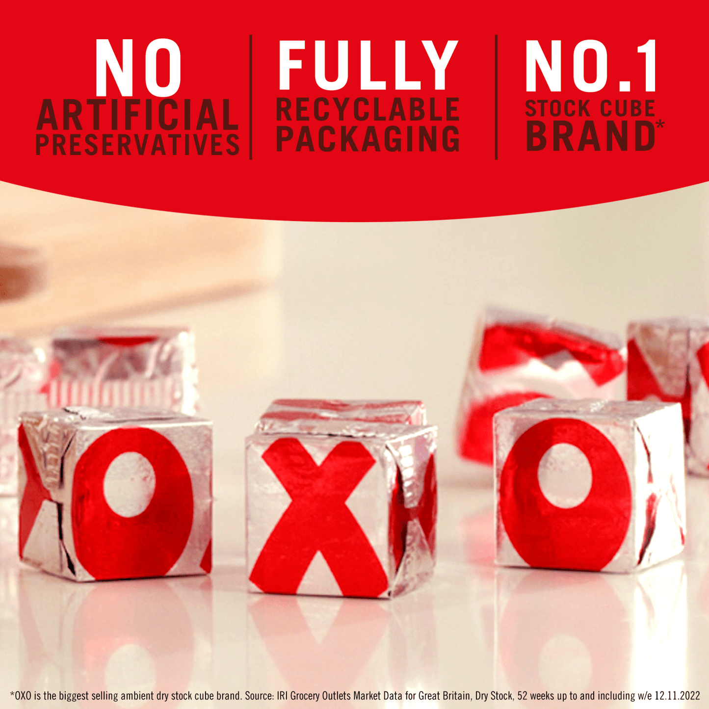 OXO Beef Stock Cubes 24 - UK Food & Drink - 5000175411194