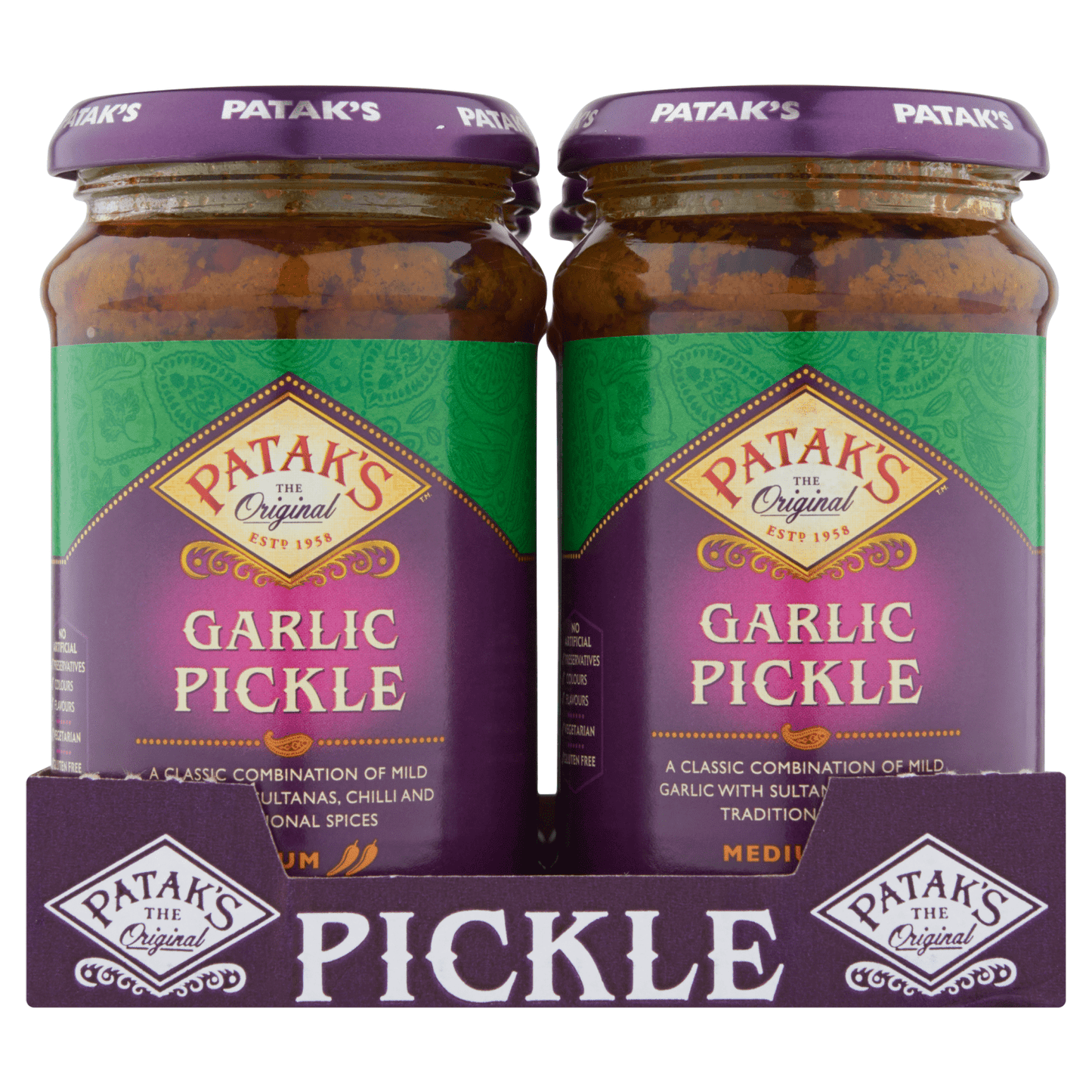 Patak's The Original Garlic Pickle 300g - UK Food & Drink - 5011308610032