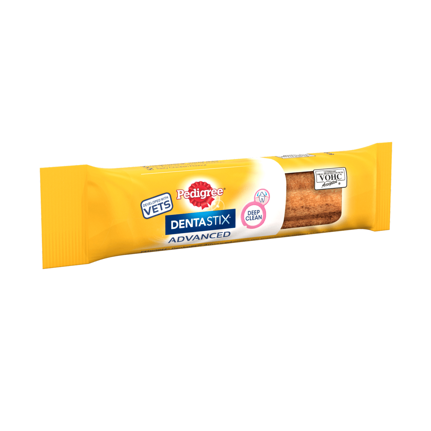 Pedigree Dentastix Advanced Medium Dog Treat Chicken 1 x Dental Chew 80g - UK Food & Drink - 5998749138533