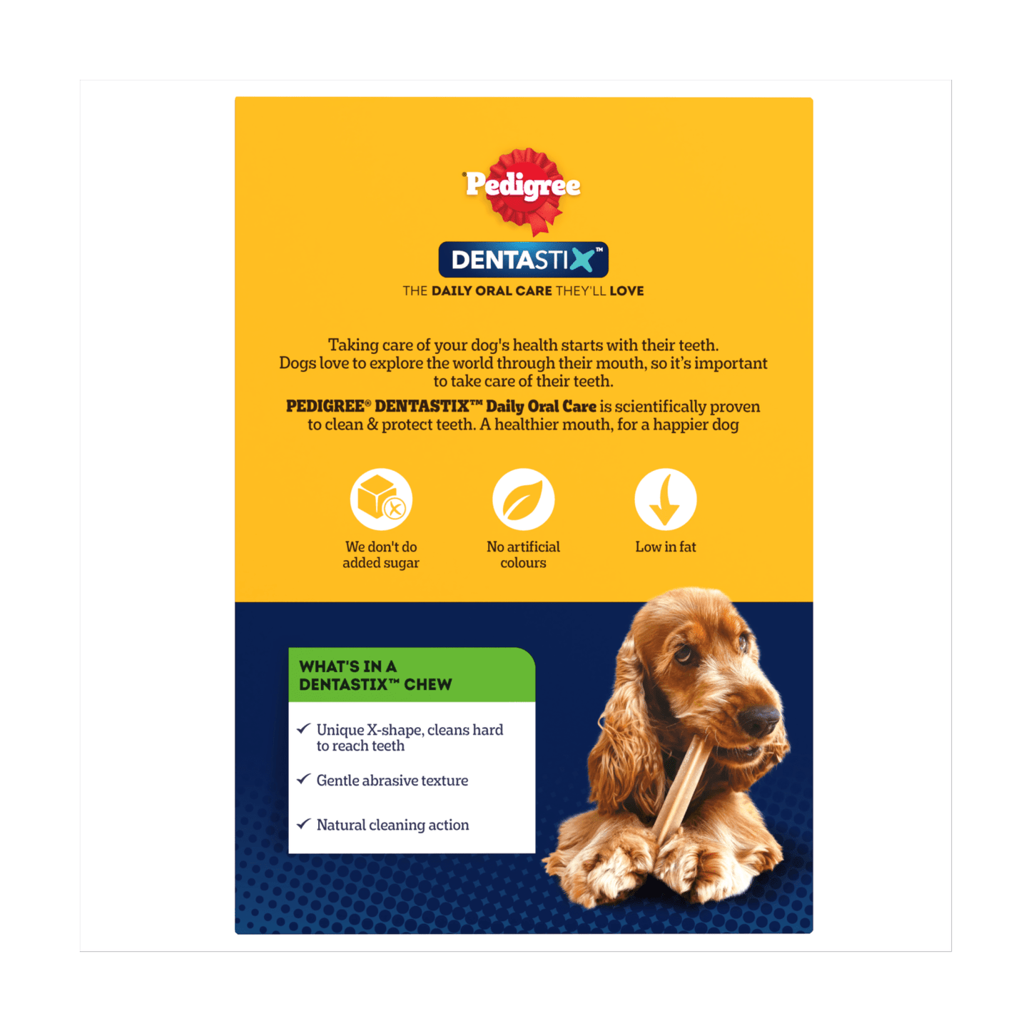 Pedigree Dentastix Daily Oral Care 10 - 25g 28 Sticks 4 x 180g (720g) - UK Food & Drink - 5998749105214
