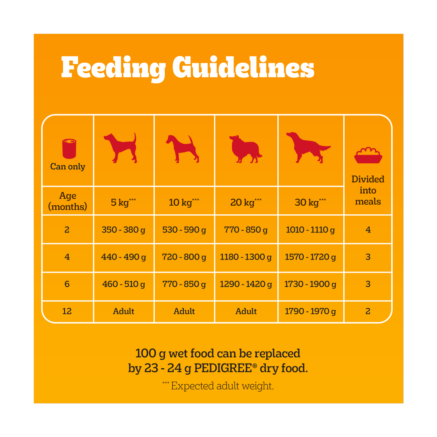 Pedigree Puppy Wet Dog Food Tins Mixed in Jelly 6 x 400g - UK Food & Drink - 5000166073820