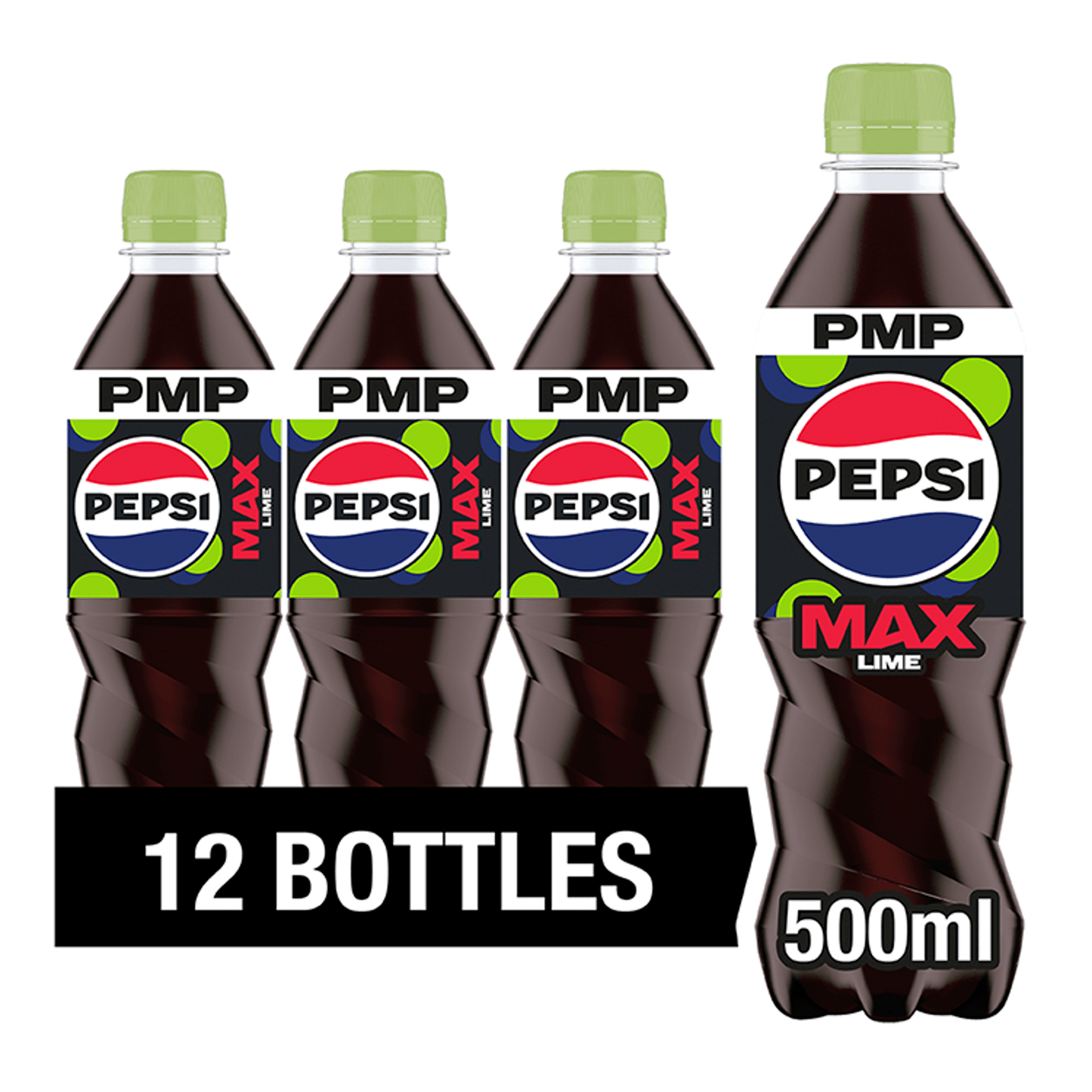 Pepsi Max Lime 500ml - UK Food & Drink - 4062139015924