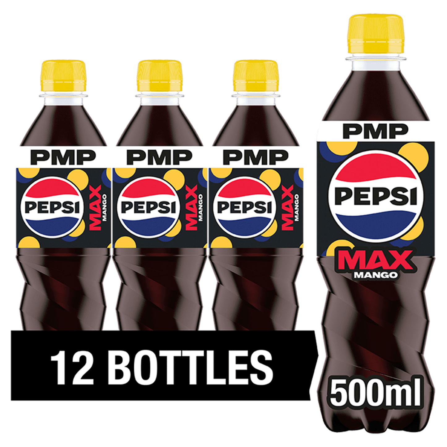 Pepsi Max Mango 500ml - UK Food & Drink - 4062139015894