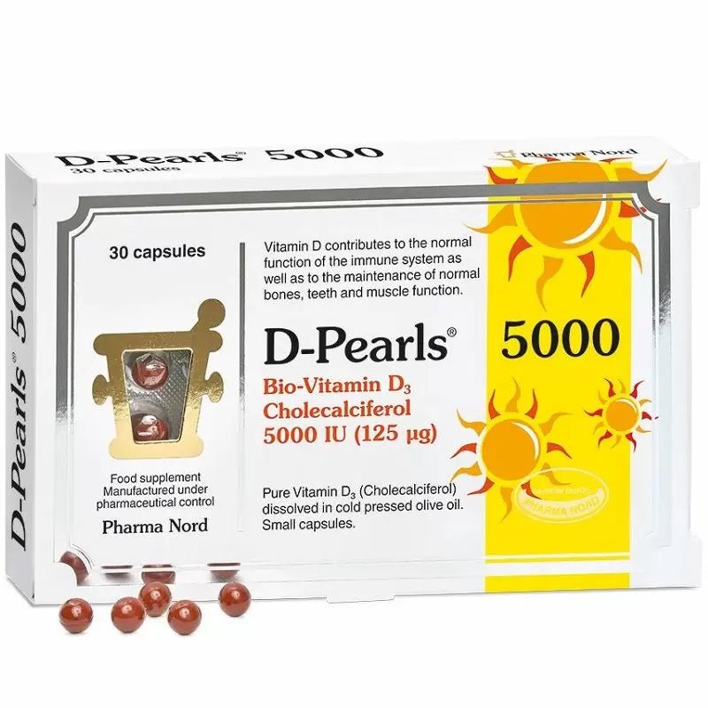 Pharma Nord Bio - Vitamin D3 125mcg 5000IU - UK Food & Drink - 5709976139107