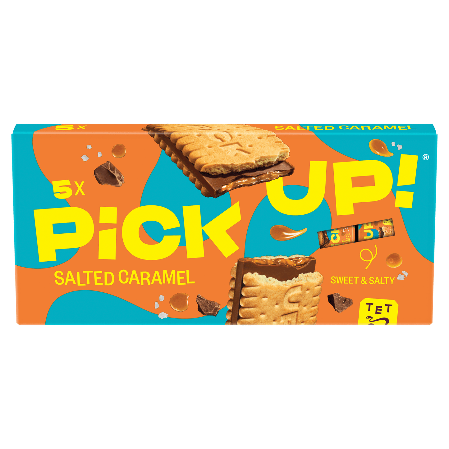Pick Up! Salted Caramel 5 x 28g (140g) - UK Food & Drink - 4017100284410