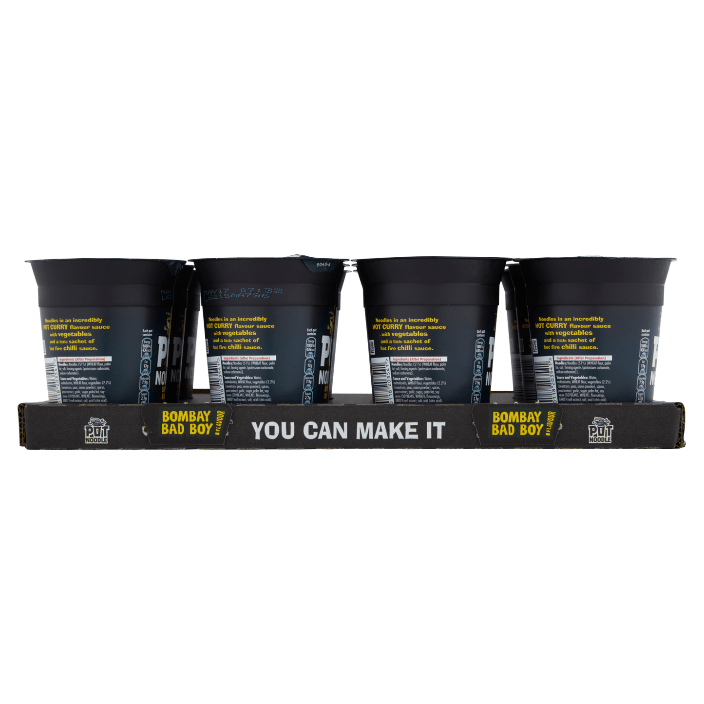 Pot Noodle Bombay Bad Boy Flavour 90g - UK Food & Drink - 5000118203541