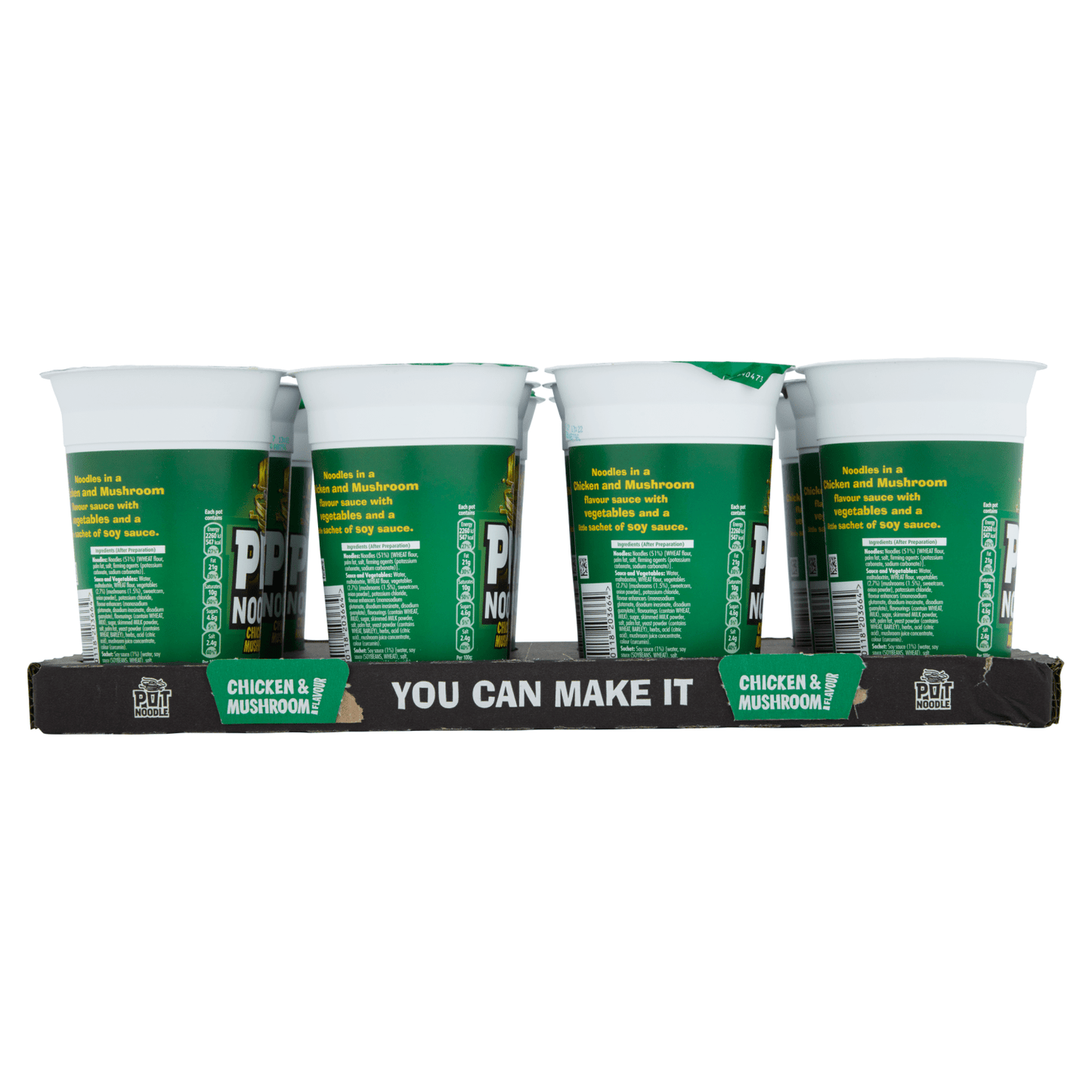 Pot Noodle King Chicken & Mushroom Flavour 114g - UK Food & Drink - 5000118203664
