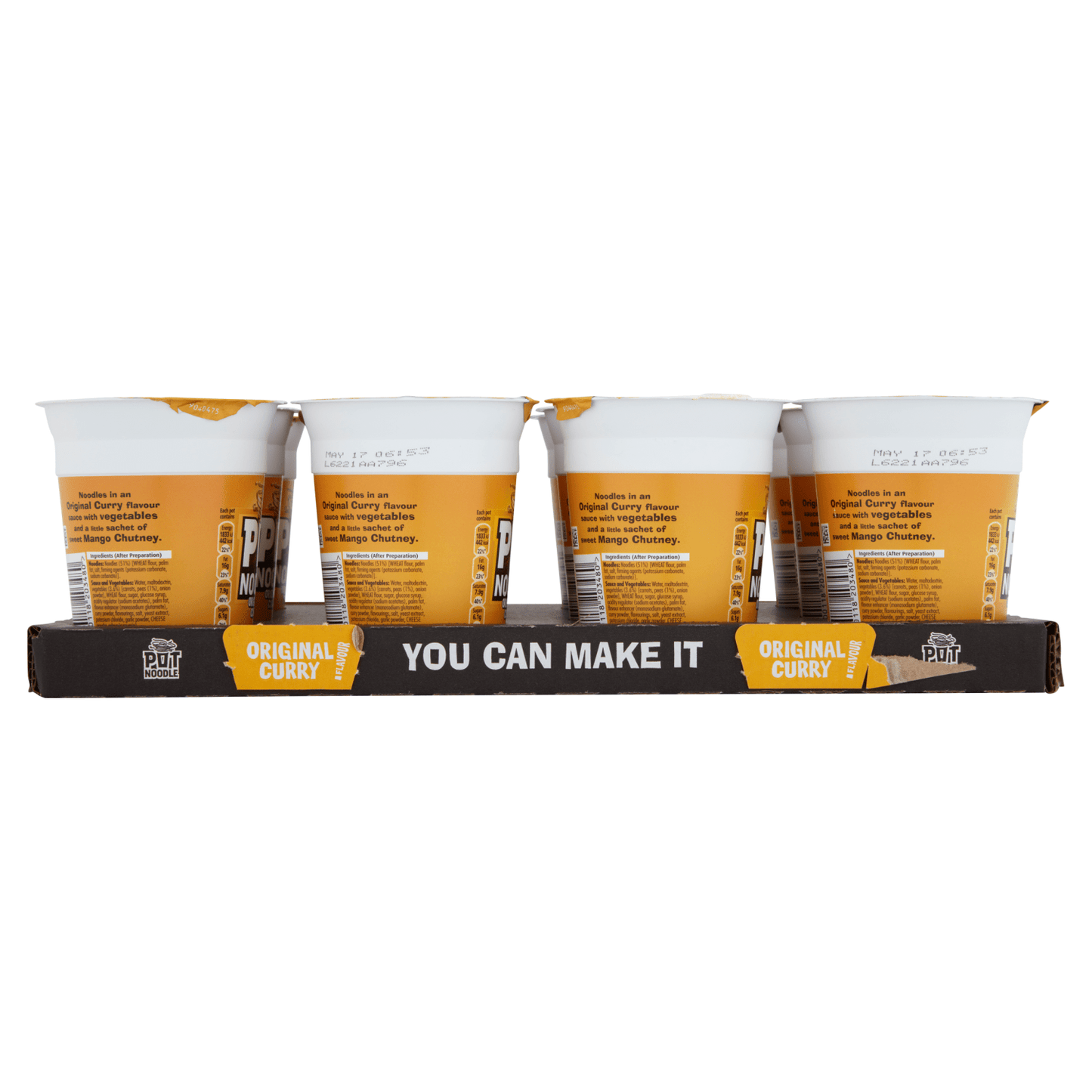 Pot Noodle Original Curry Flavour 90g - UK Food & Drink - 5000118203480