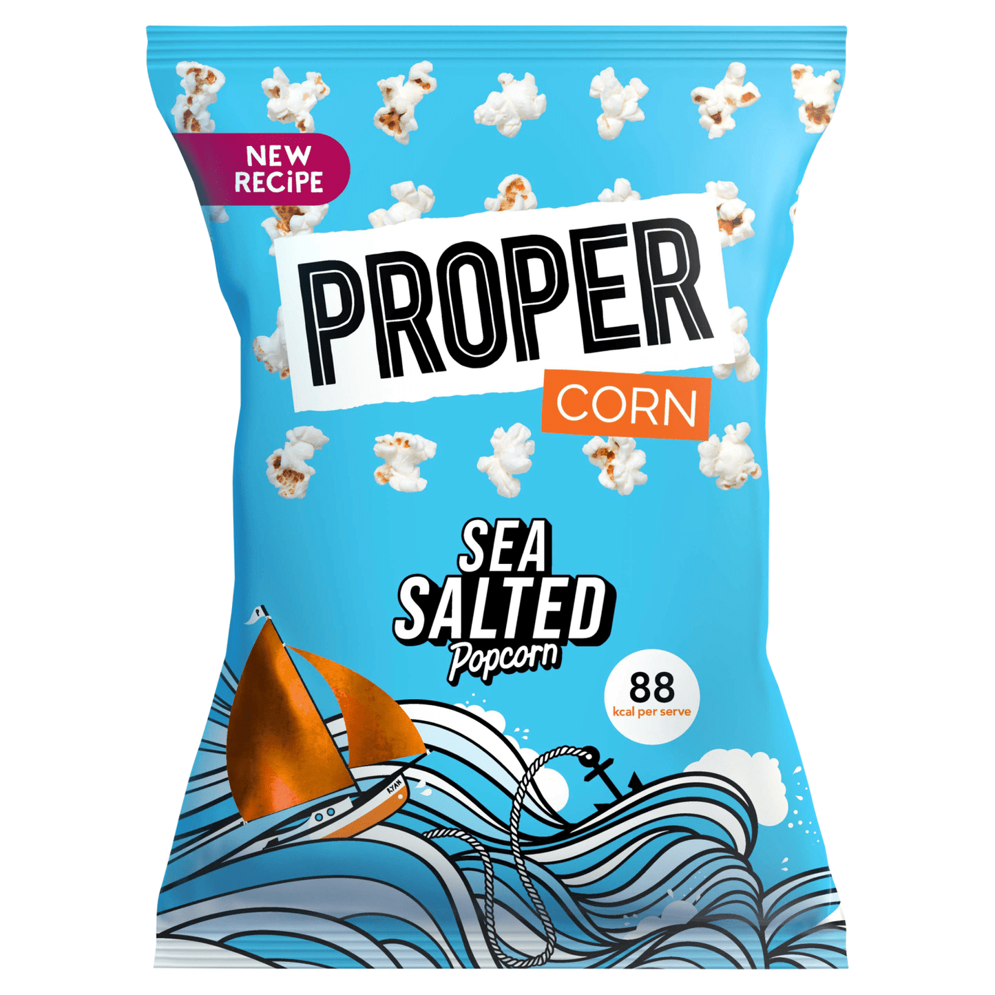 PROPERCORN Sea Salted Popcorn 70g - UK Food & Drink - 5060283760041