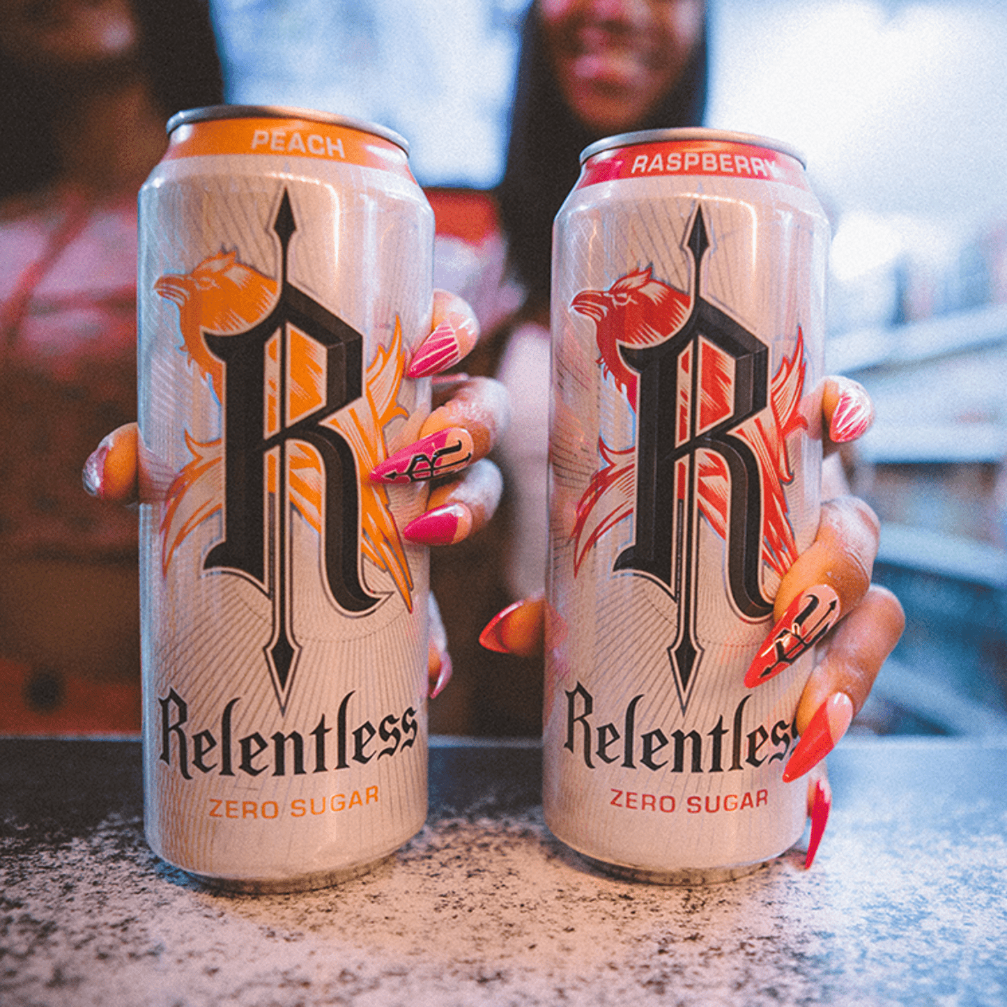 Relentless Raspberry Zero Energy Drink 500ml - UK Food & Drink - 5060608748556