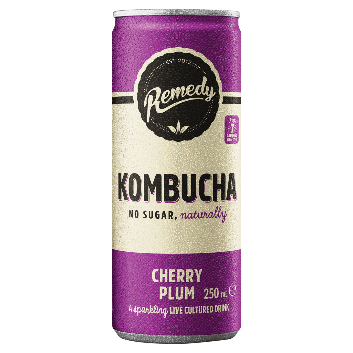Remedy Kombucha Cherry Plum 250ml - UK Food & Drink - 9350271000416
